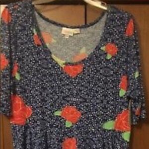 Size 2XL LuLaRoe Nicole Dress